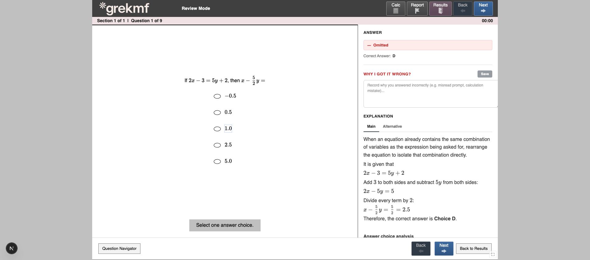 GREKMF GRE Quant Study Plan example question 1