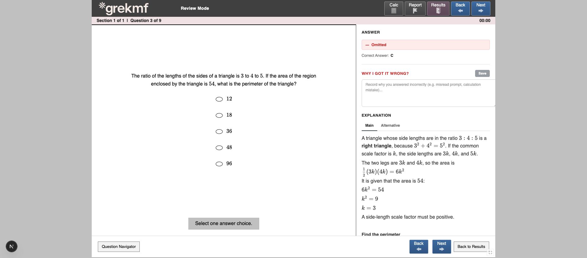 GREKMF GRE Quant Study Plan example question 2